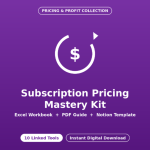 Subscription Pricing Mastery Kit