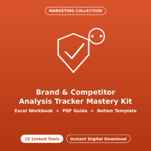 Brand & Competitor Analysis Tracker Mastery Kit